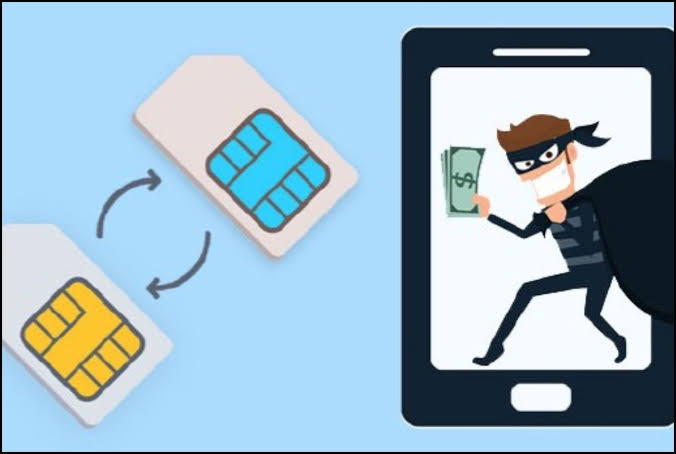 A sim swap image, with a bandit dressed like the bandit he is